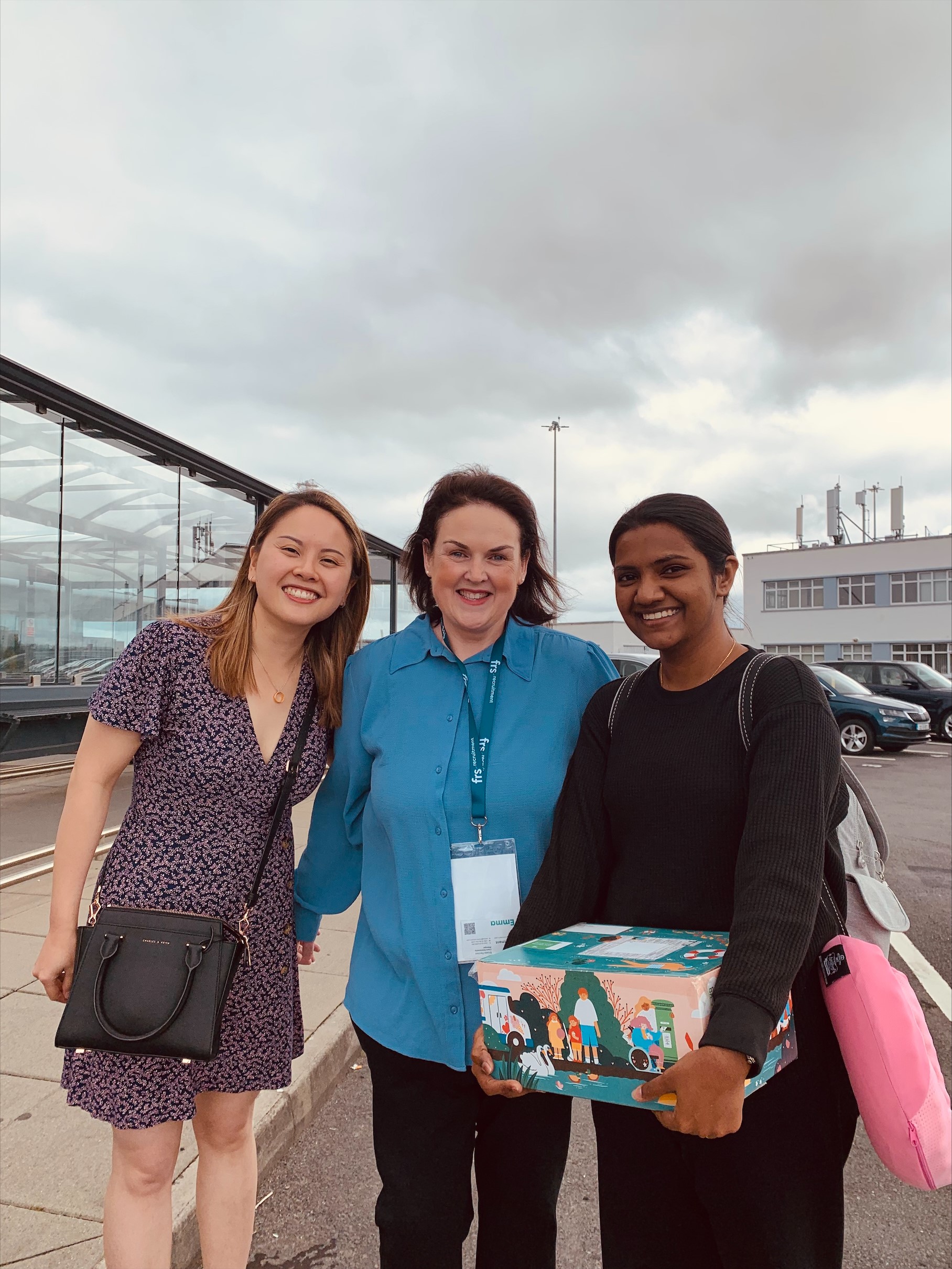 Emma with Doctors at Shannon