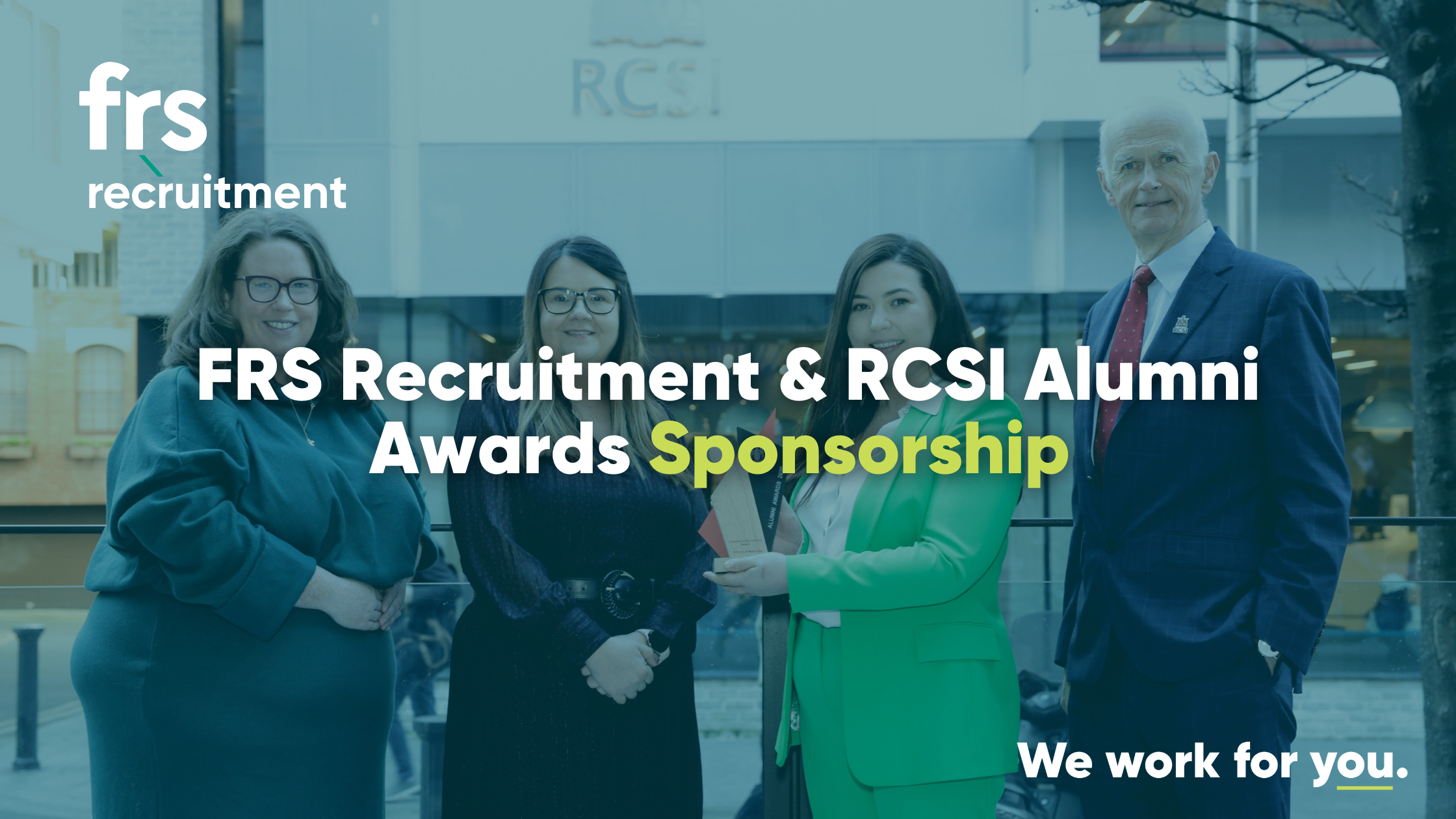 FRS Recruitment Announced as New Sponsor of RCSI Alumni Awards
