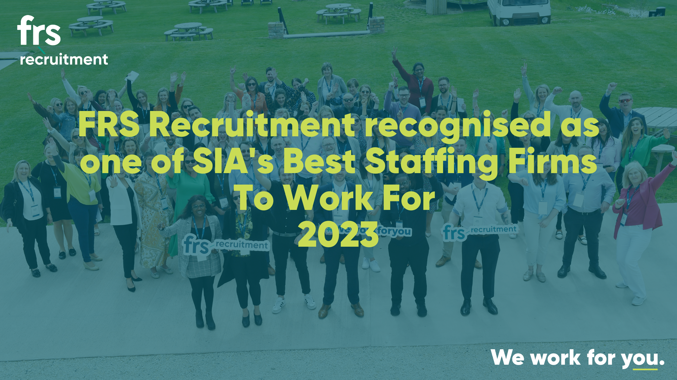 FRS Recruitment recognised as one of SIA's Best Staffing Firms To Work For