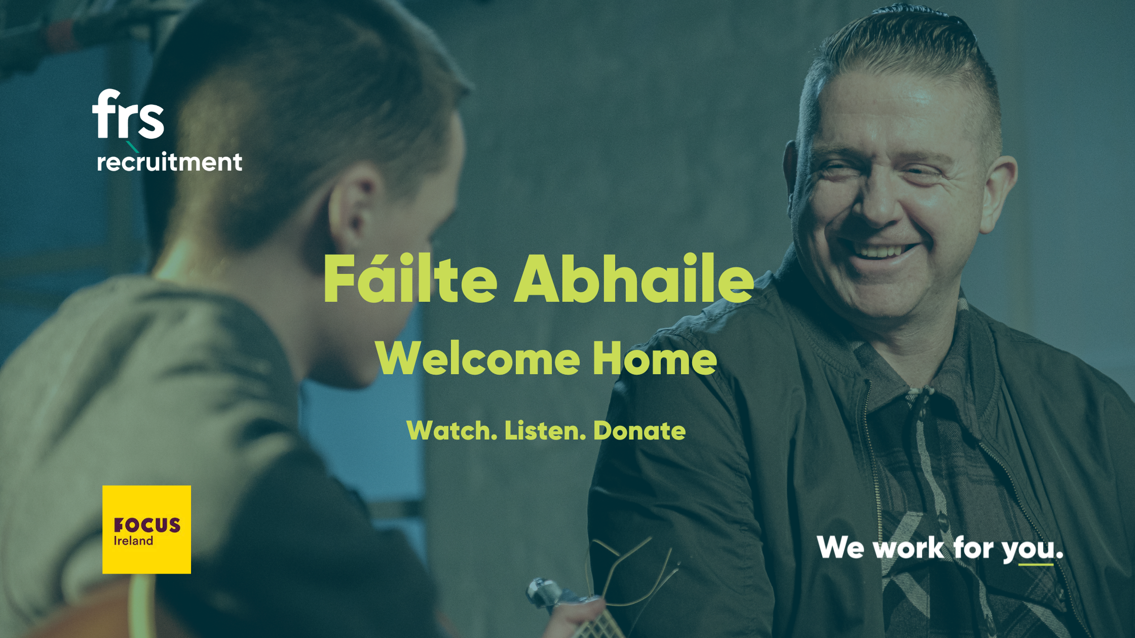 FRS Recruitment support Damien Dempsey’s new Christmas song ‘Fáilte Abhaile'